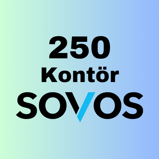 Sovos 250 Adet e-Fatura Kontör Paketi