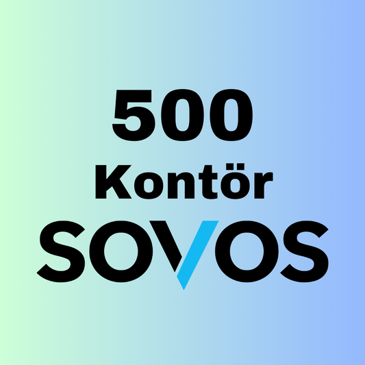 Sovos 500 Adet e-Fatura Kontör Paketi