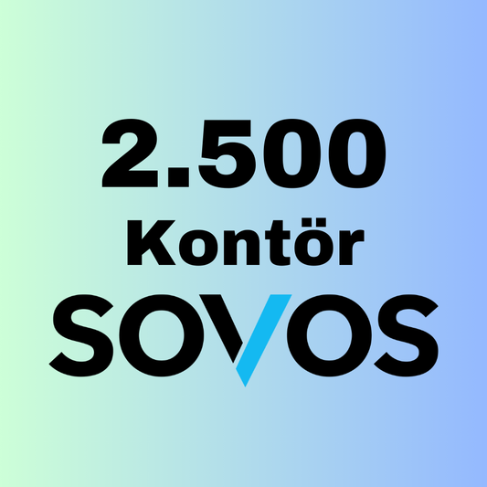 Sovos 2.500 Adet e-Fatura Kontör Paketi